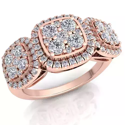 Diamond Ring 3d Model Print 