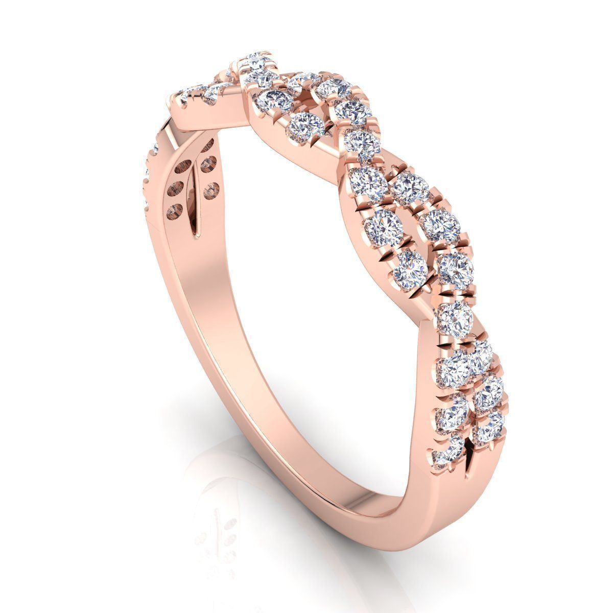 Diamond Ring 3D print model_10