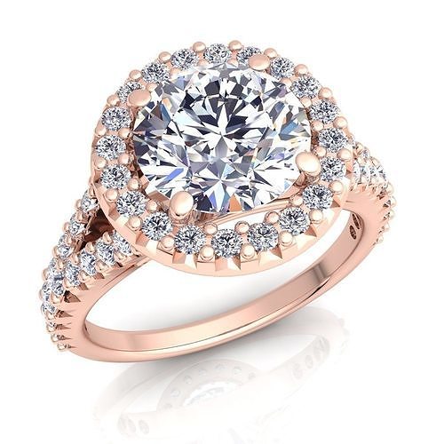 The Vintage Collection Diomand Ring 3d  Model Print  3D print model