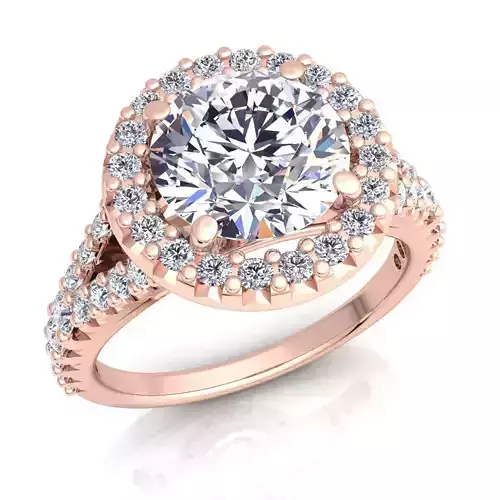 The Vintage Collection Diomand Ring 3d  Model Print  3D print model