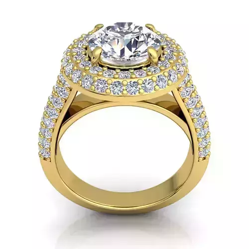 Diamond Ring 3d Model Print 