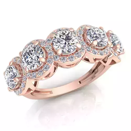 Diamond Ring 3d Model Print  3D print model