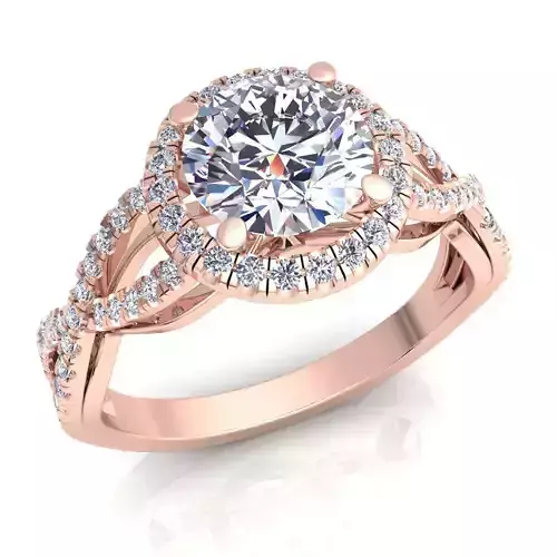 The Vintage Collection Diomand Ring 3d  Model Print  3D print model