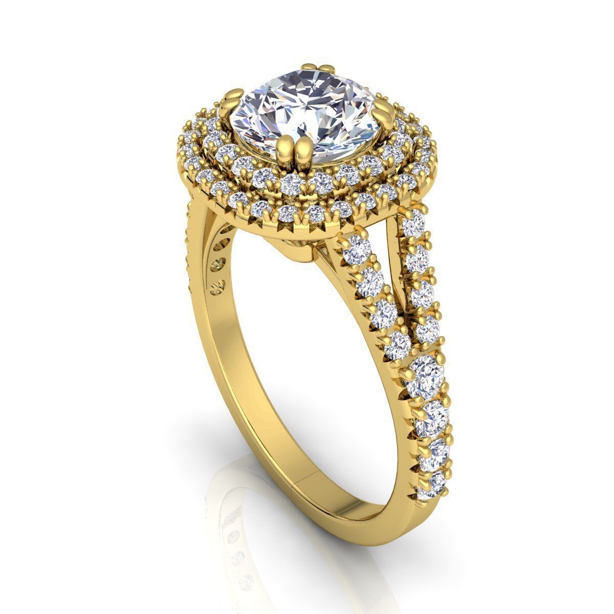Diamond Ring 3d Model Print 3D print model_11