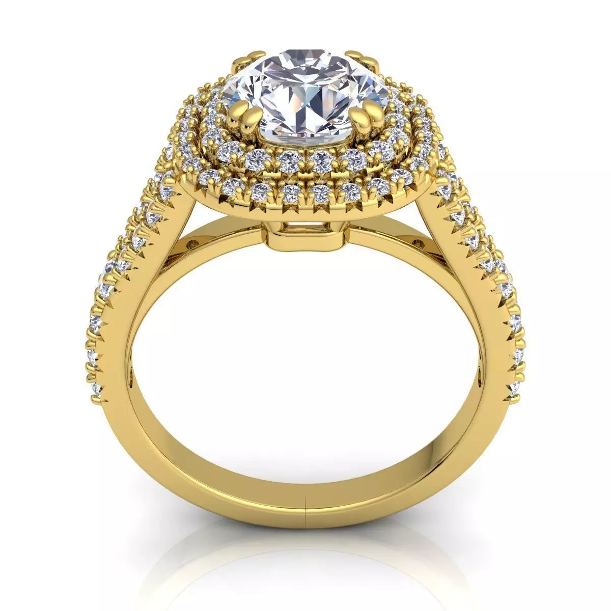 Diamond Ring 3d Model Print 3D print model_0