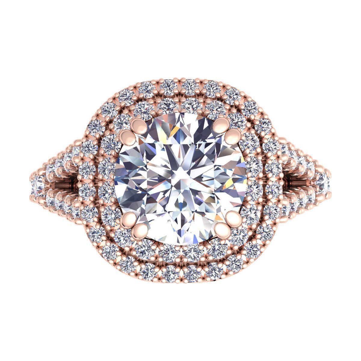 Diamond Ring 3d Model Print 3D print model_9