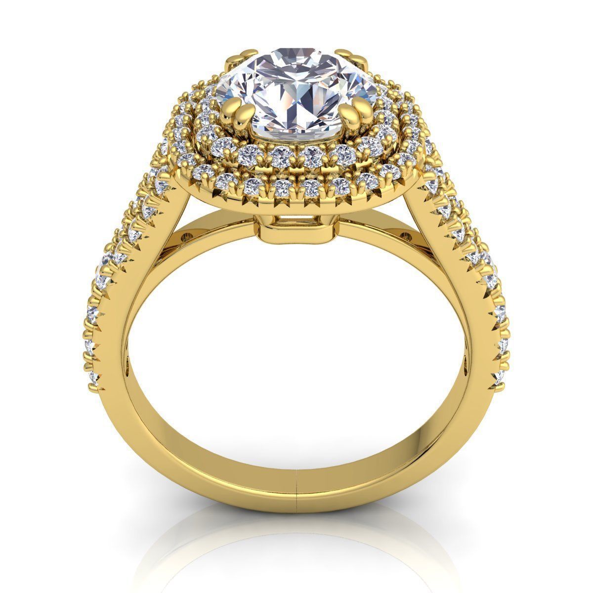 Diamond Ring 3d Model Print 3D print model_5
