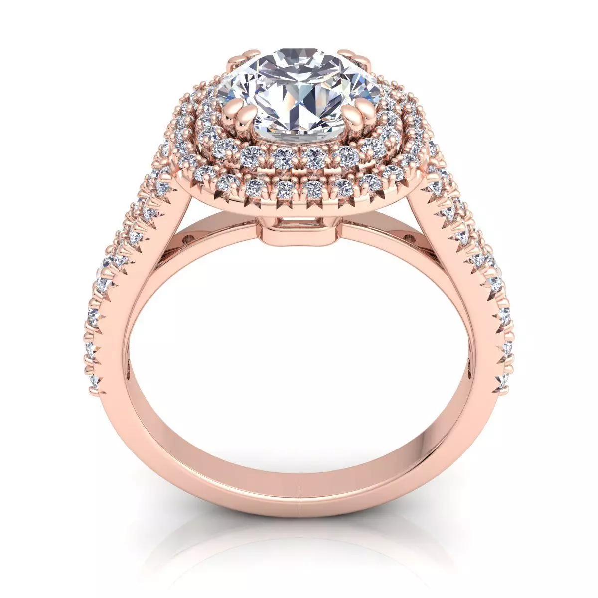 Diamond Ring 3d Model Print 3D print model_1