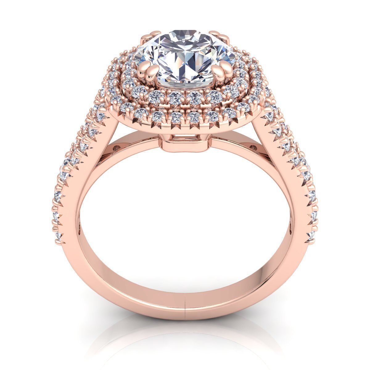 Diamond Ring 3d Model Print 3D print model_6