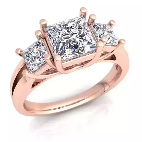 Diamond Ring 3d Model Print 