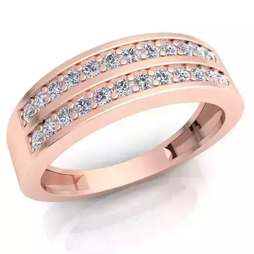 Woman Diamond Ring 3d Model Print 