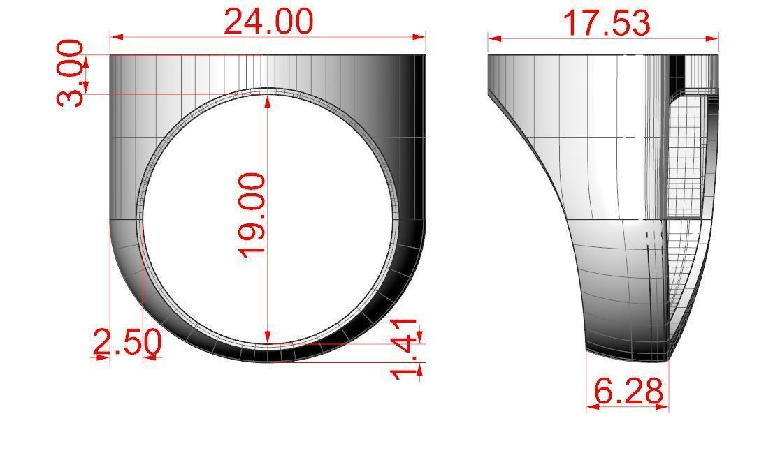Bridges Ring 3D print model_7