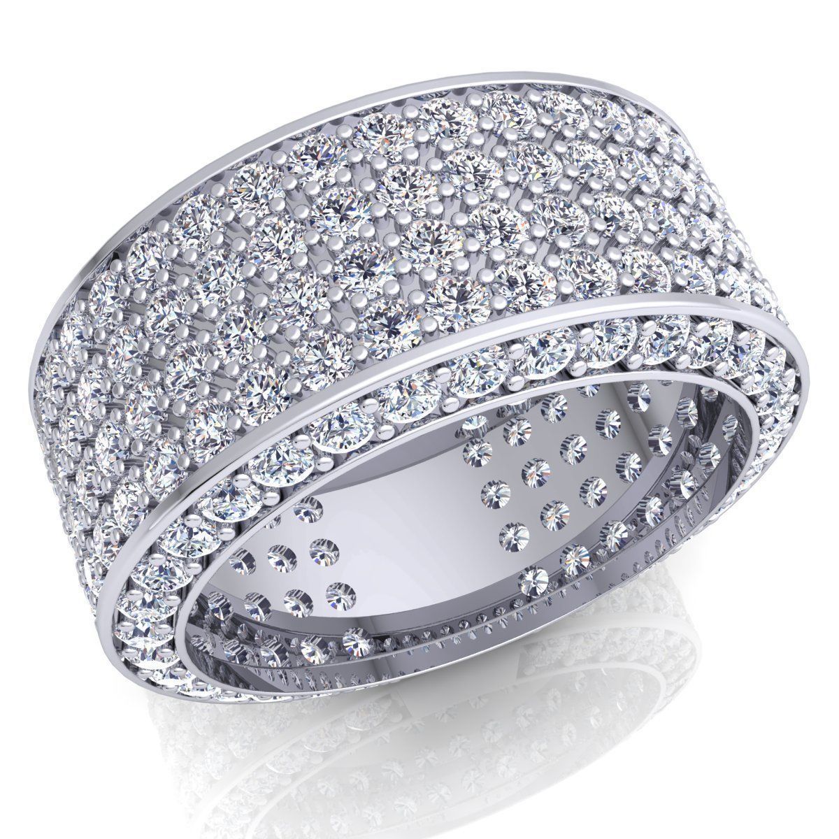 Diamond Ring 3d Model Print  3D print model_2