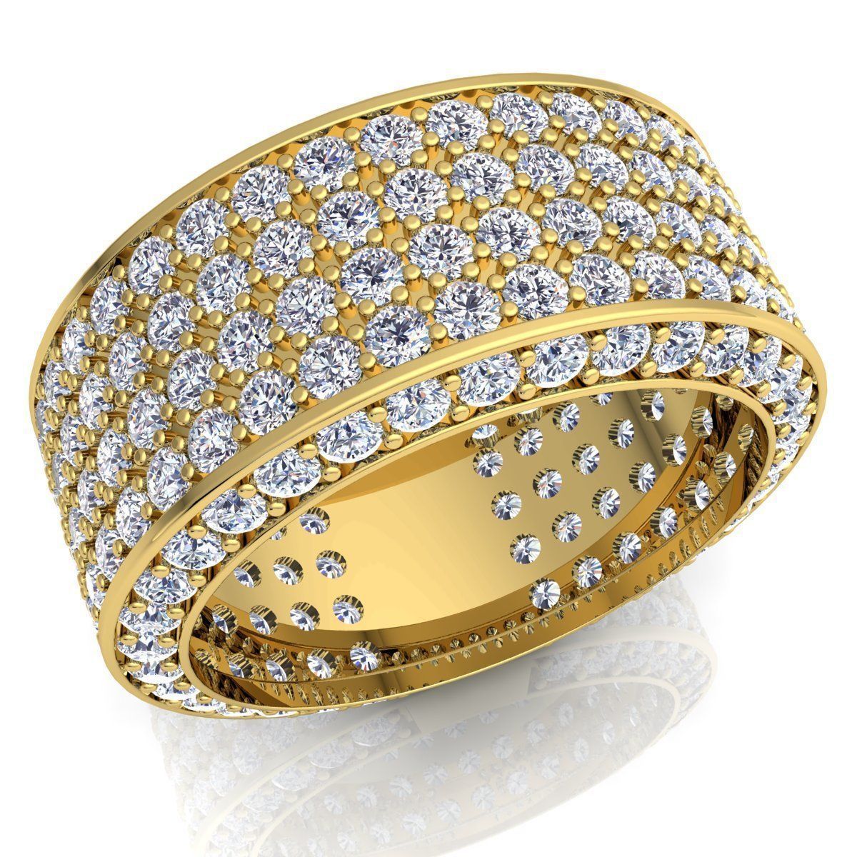 Diamond Ring 3d Model Print  3D print model_1