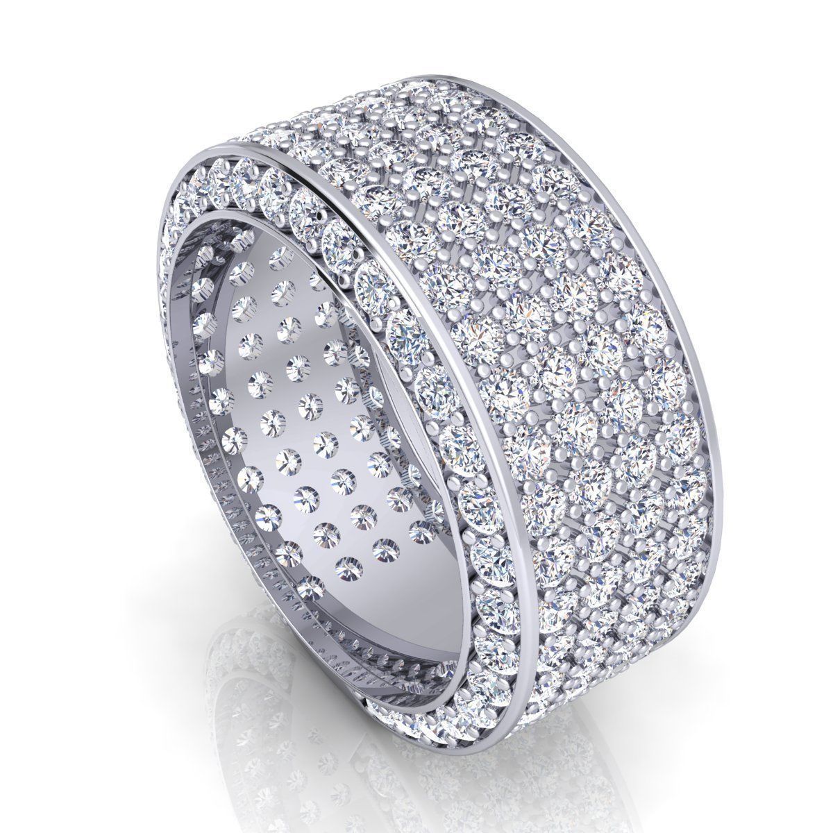 Diamond Ring 3d Model Print  3D print model_11