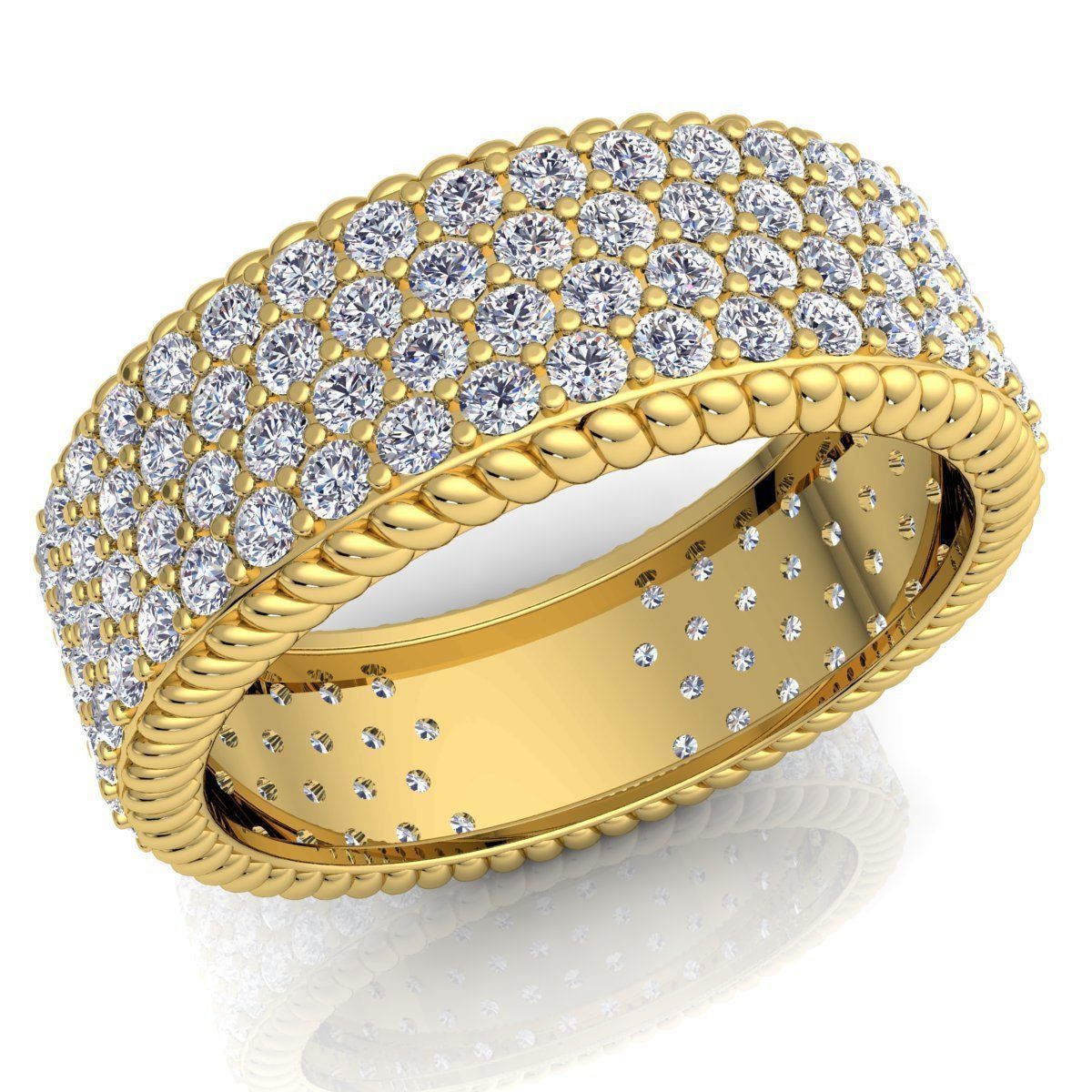 Diamond Ring 3d Model Print  3D print model_1