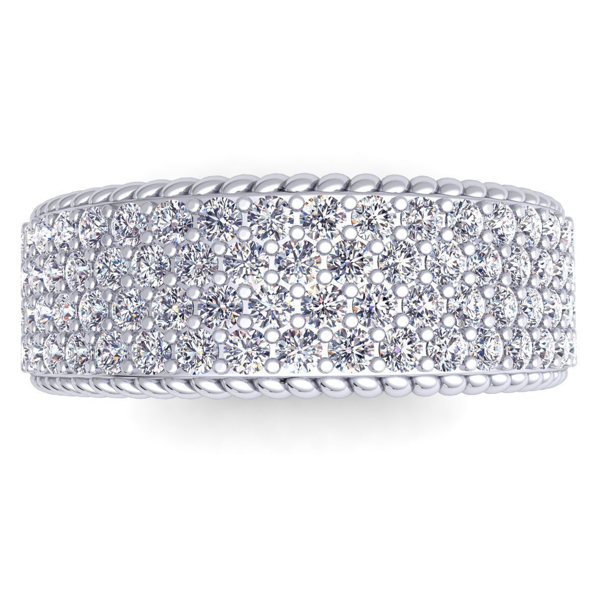 Diamond Ring 3d Model Print  3D print model_8