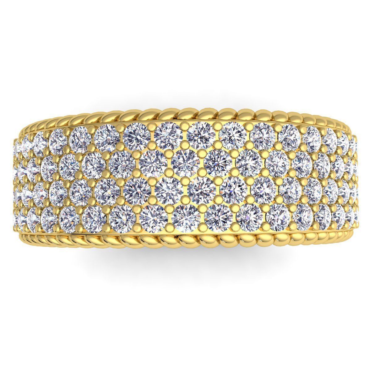 Diamond Ring 3d Model Print  3D print model_6