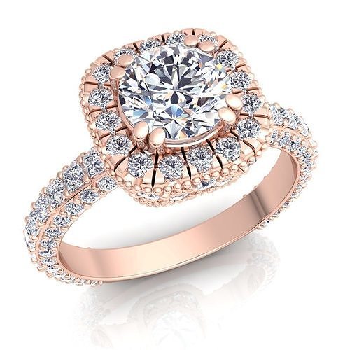 The Vintage Collection Diomand Ring 3d  Model Print  3D print model