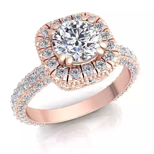 The Vintage Collection Diomand Ring 3d  Model Print 