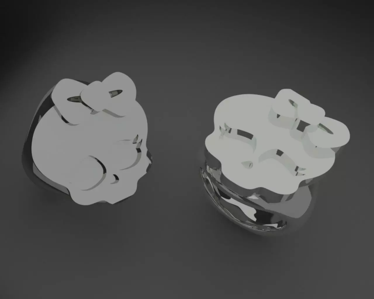 Ring Monter High for my girl Free 3D print model_0