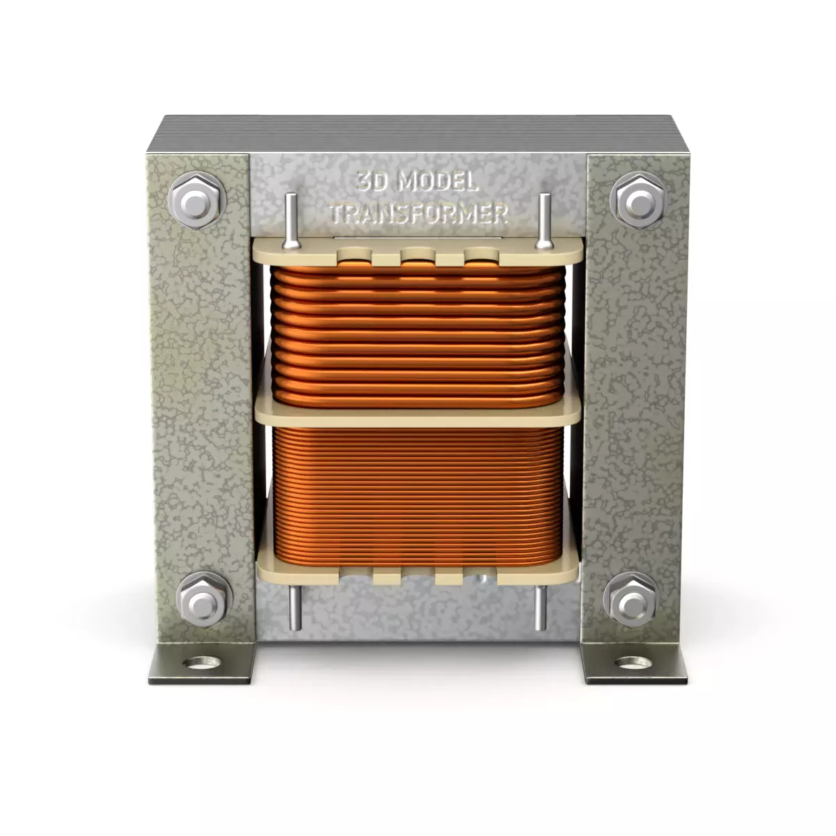 Transformer Shell Type 3D model