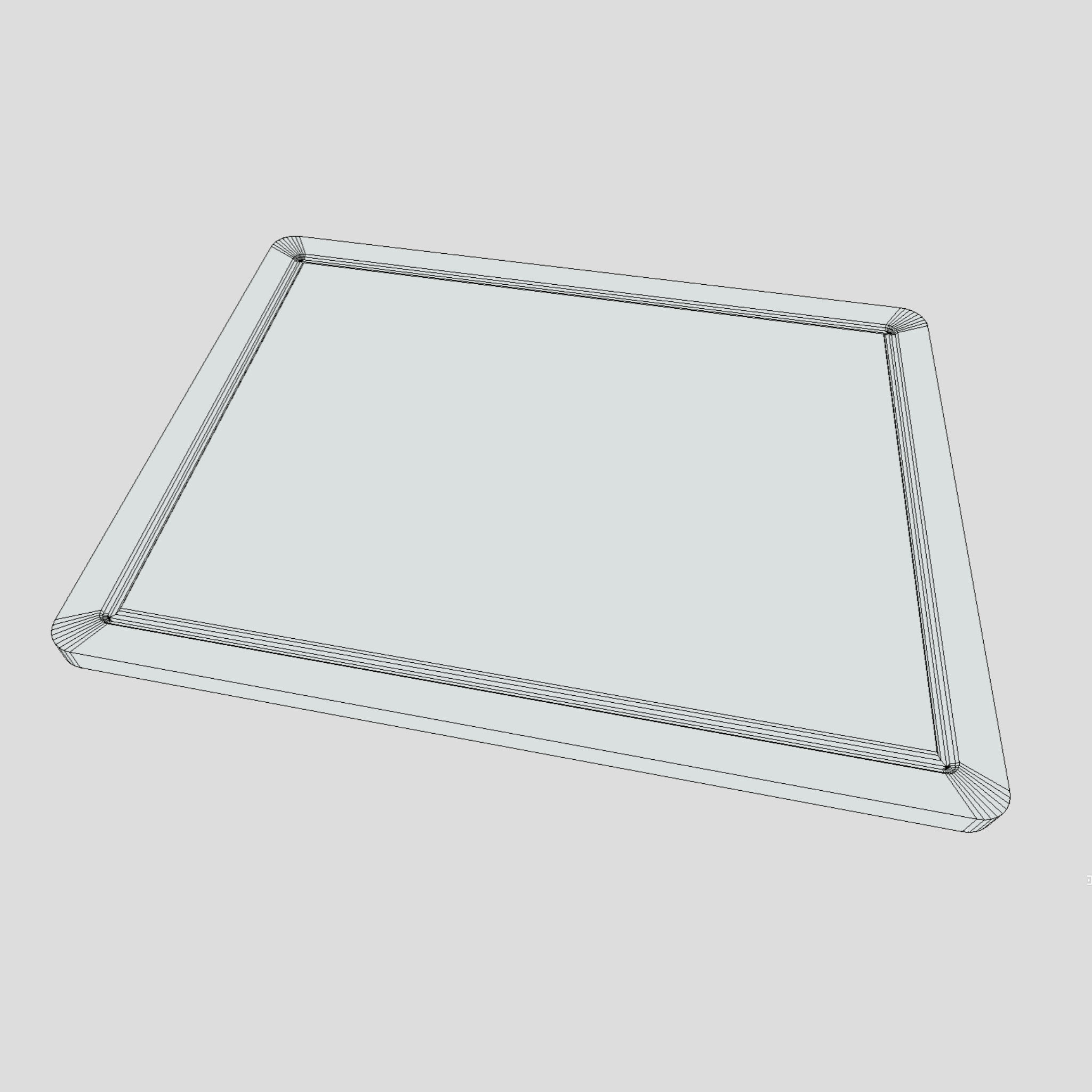 Chopping Board 3D model_4