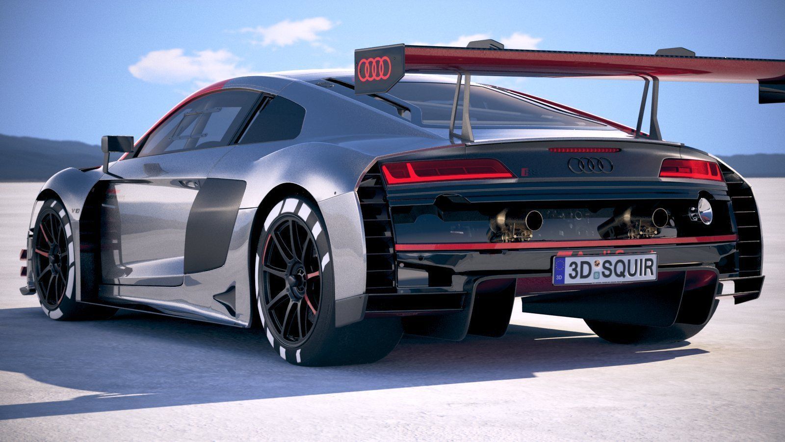 Audi R8 LMS GT3 2020 3D model_13