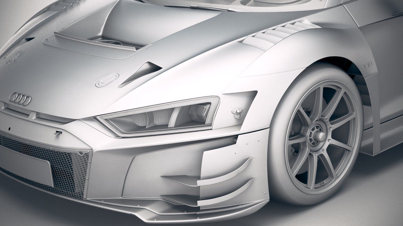 Audi R8 LMS GT3 2020 3D model_18