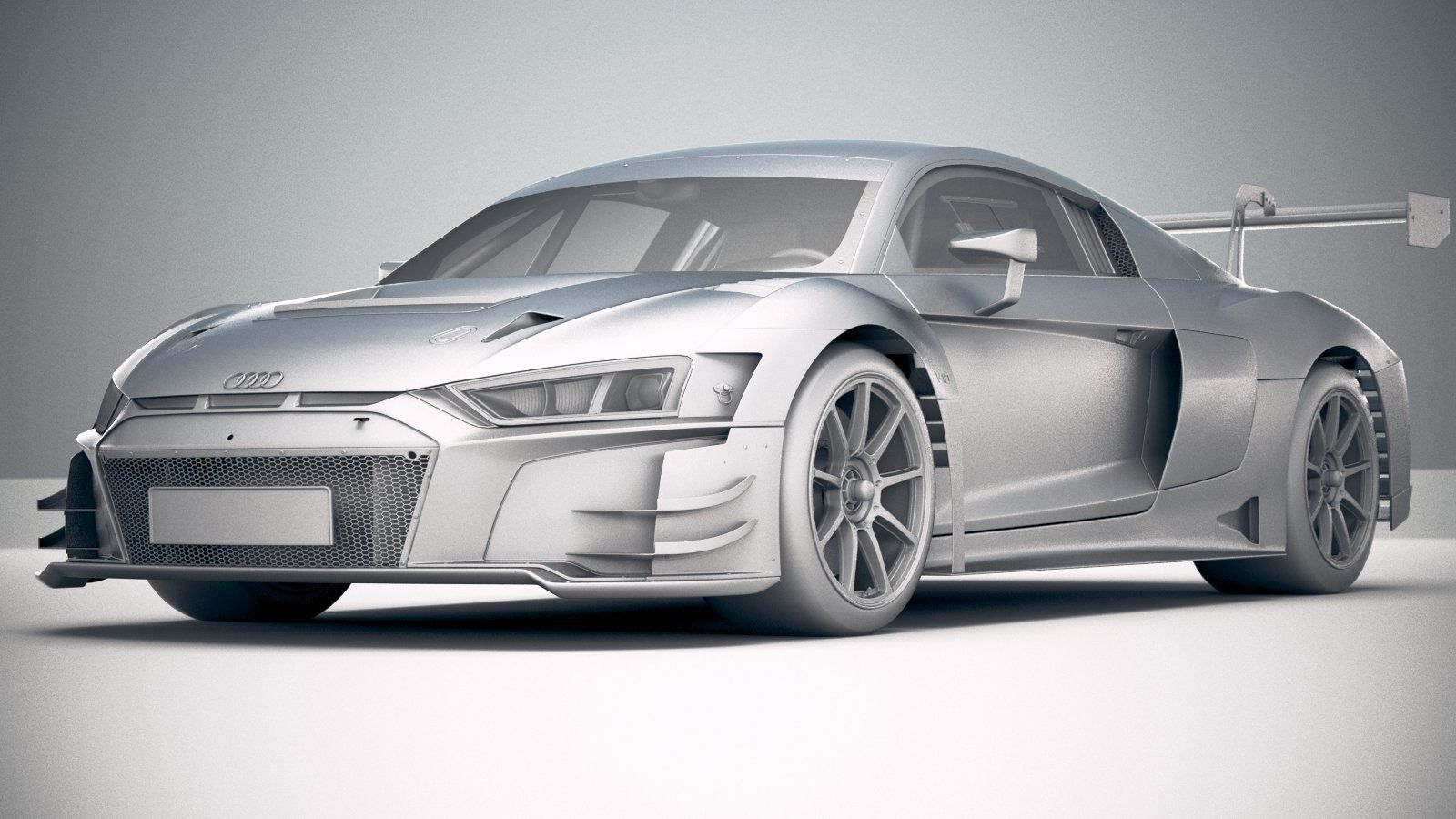 Audi R8 LMS GT3 2020 3D model_22