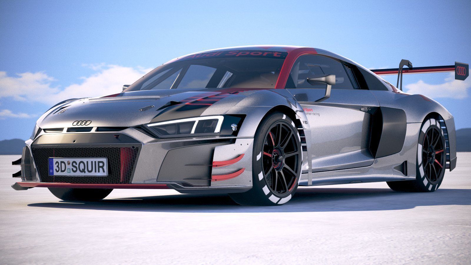 Audi R8 LMS GT3 2020 3D model_12