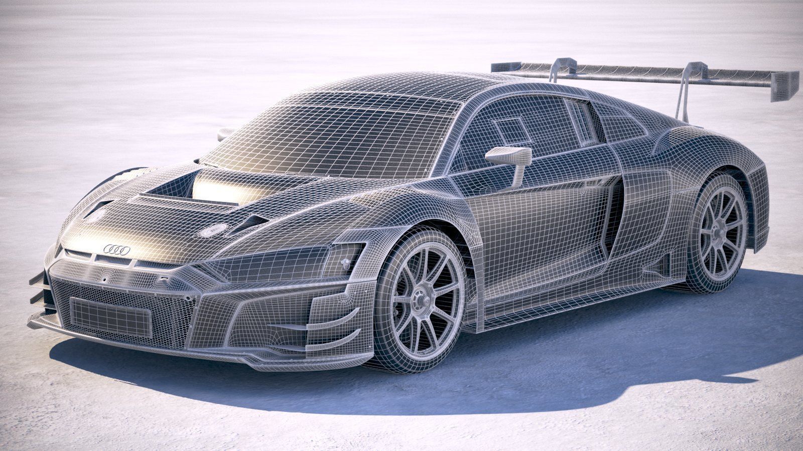 Audi R8 LMS GT3 2020 3D model_24