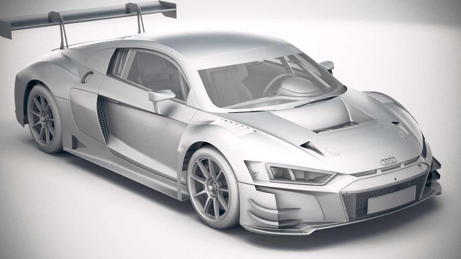 Audi R8 LMS GT3 2020 3D model_21