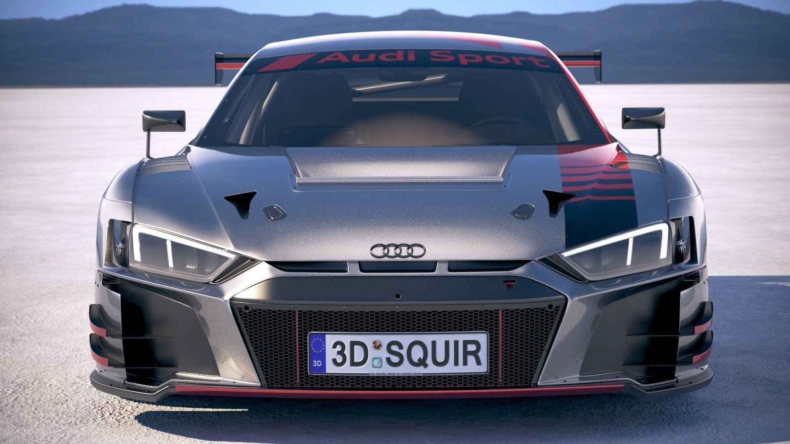 Audi R8 LMS GT3 2020 3D model_9