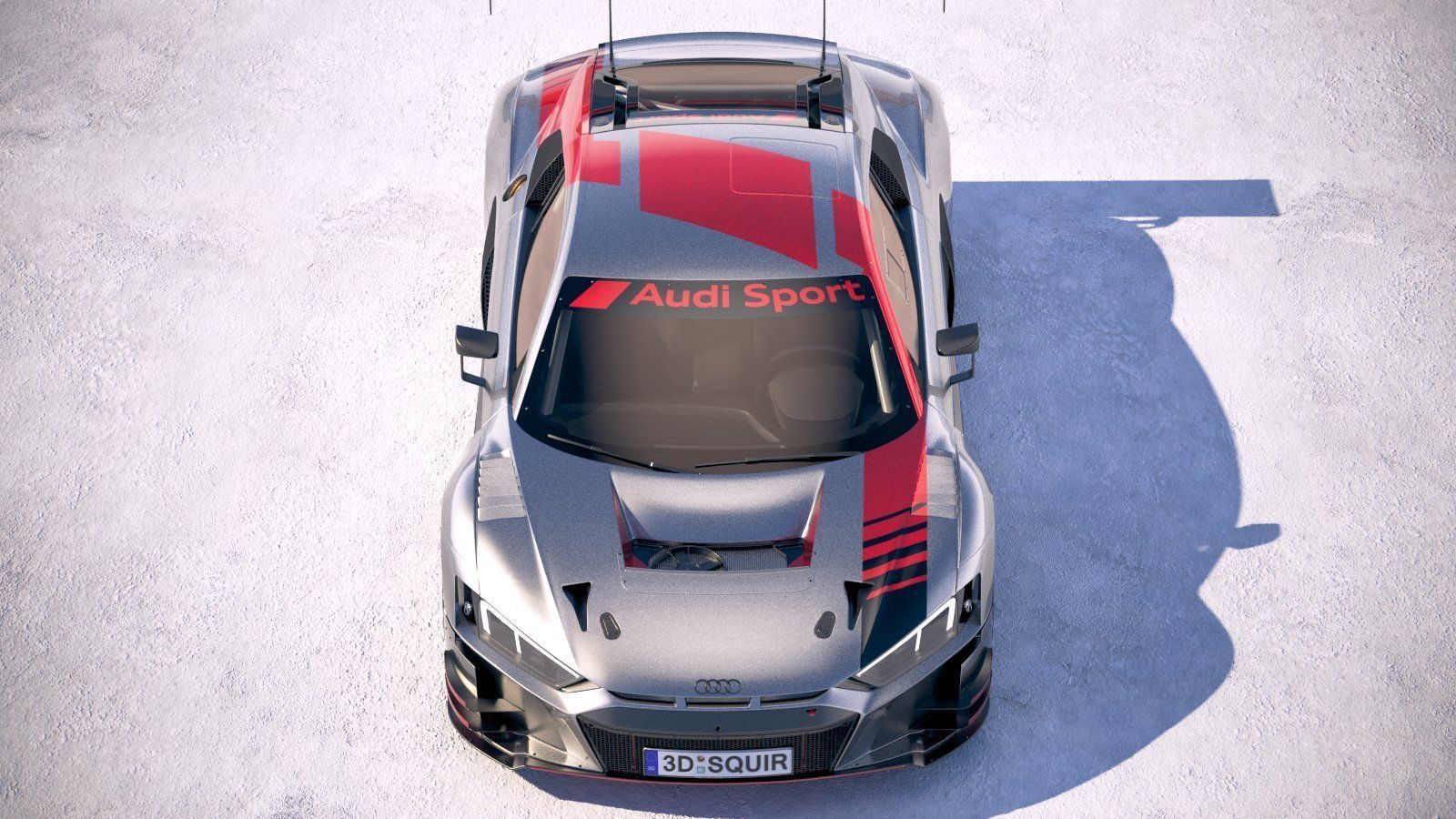 Audi R8 LMS GT3 2020 3D model_8