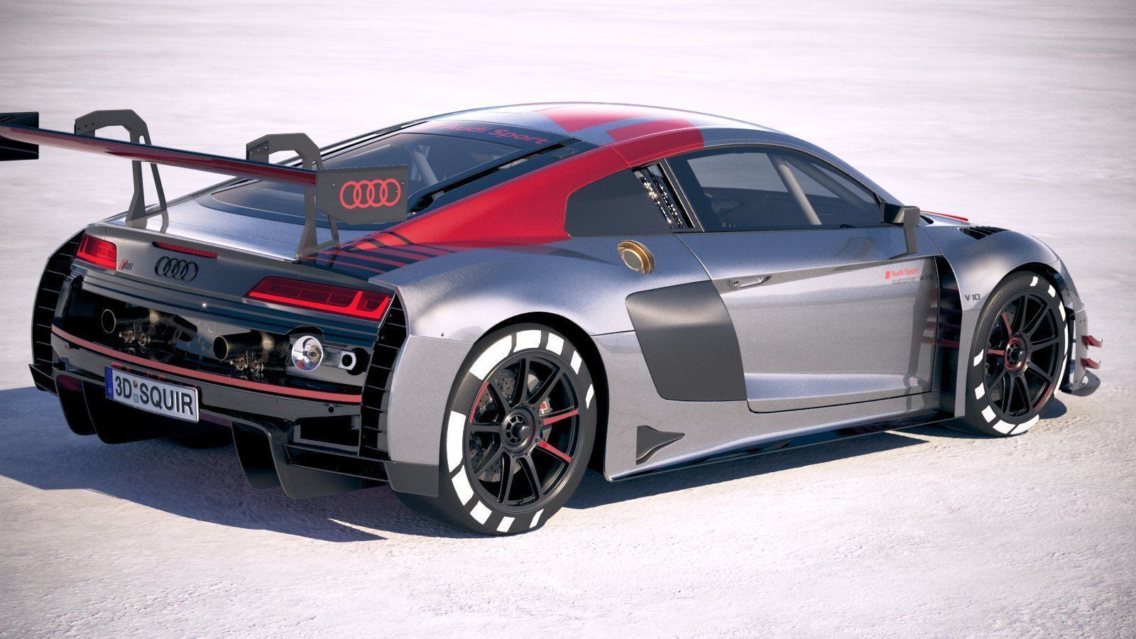 Audi R8 LMS GT3 2020 3D model_4