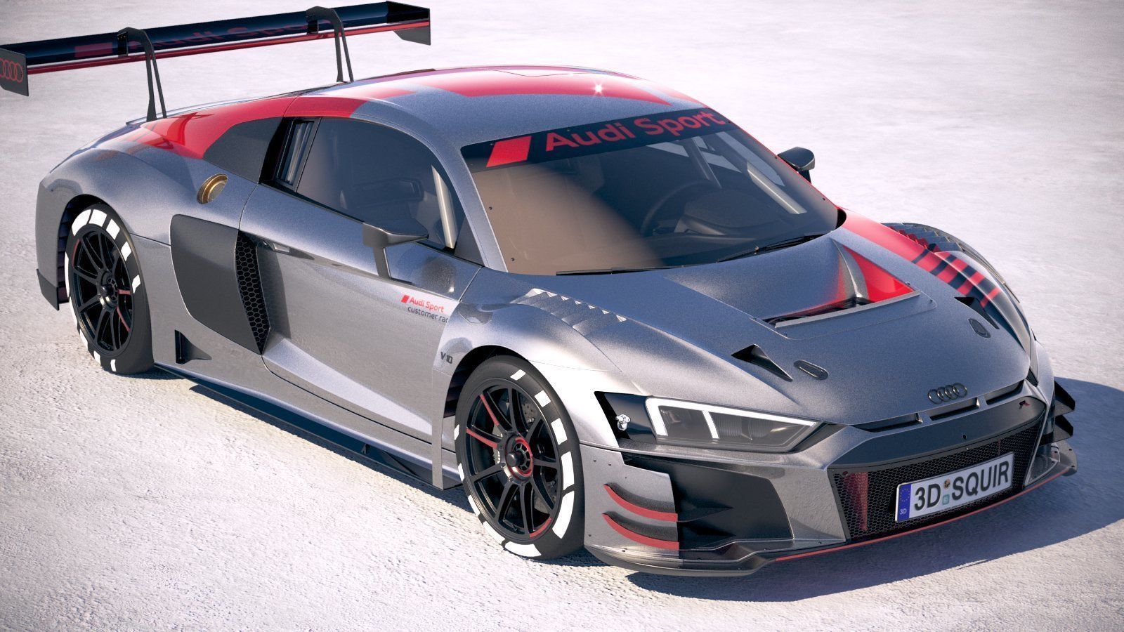 Audi R8 LMS GT3 2020 3D model_11