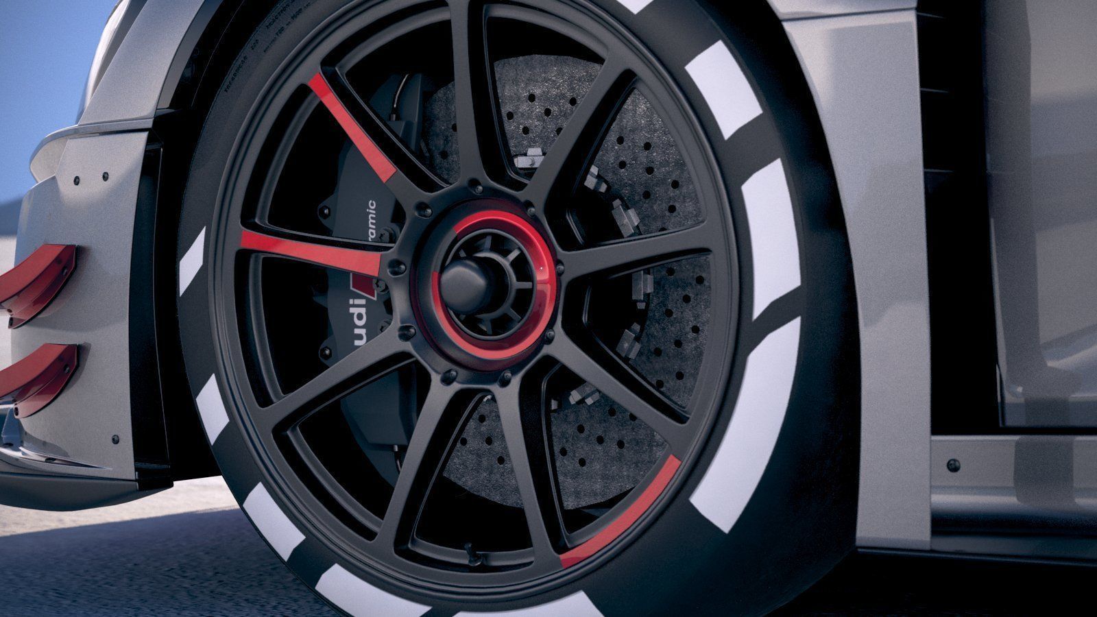 Audi R8 LMS GT3 2020 3D model_14