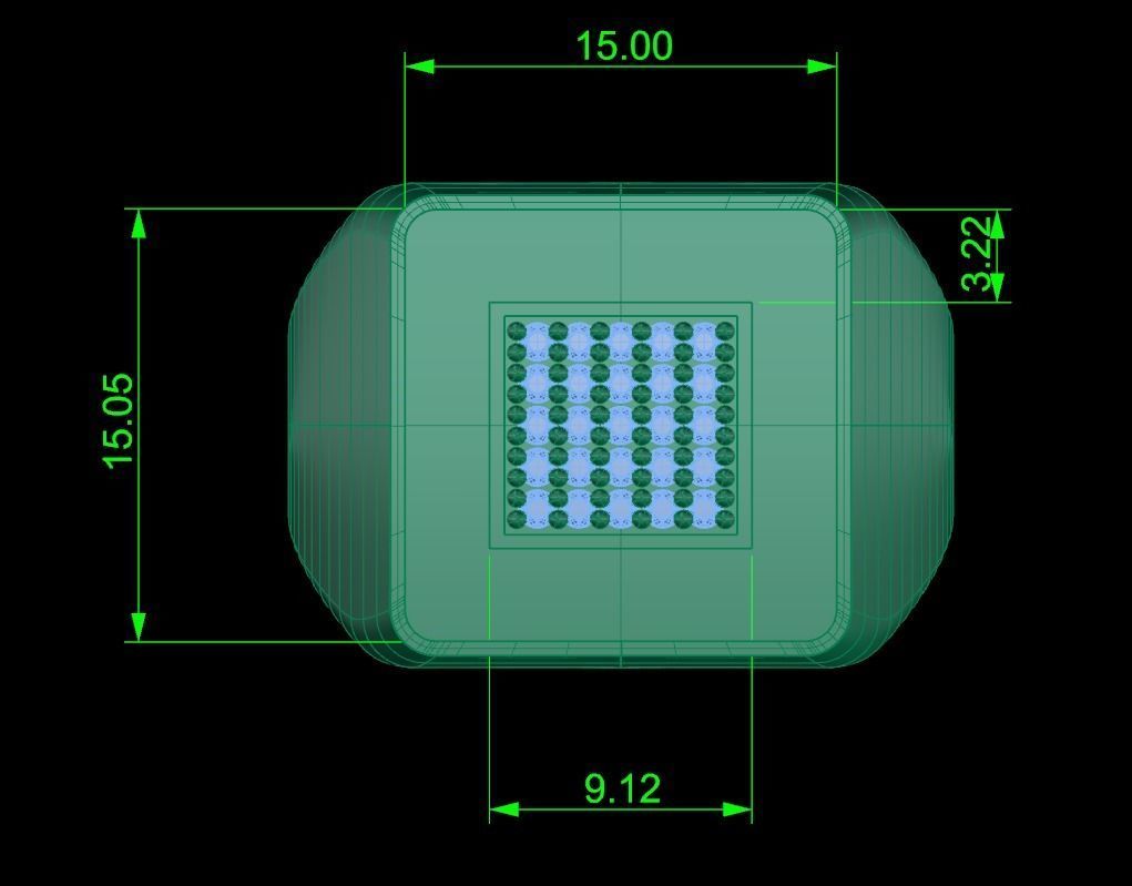 Enamel Men Ring 04 3D print model_7