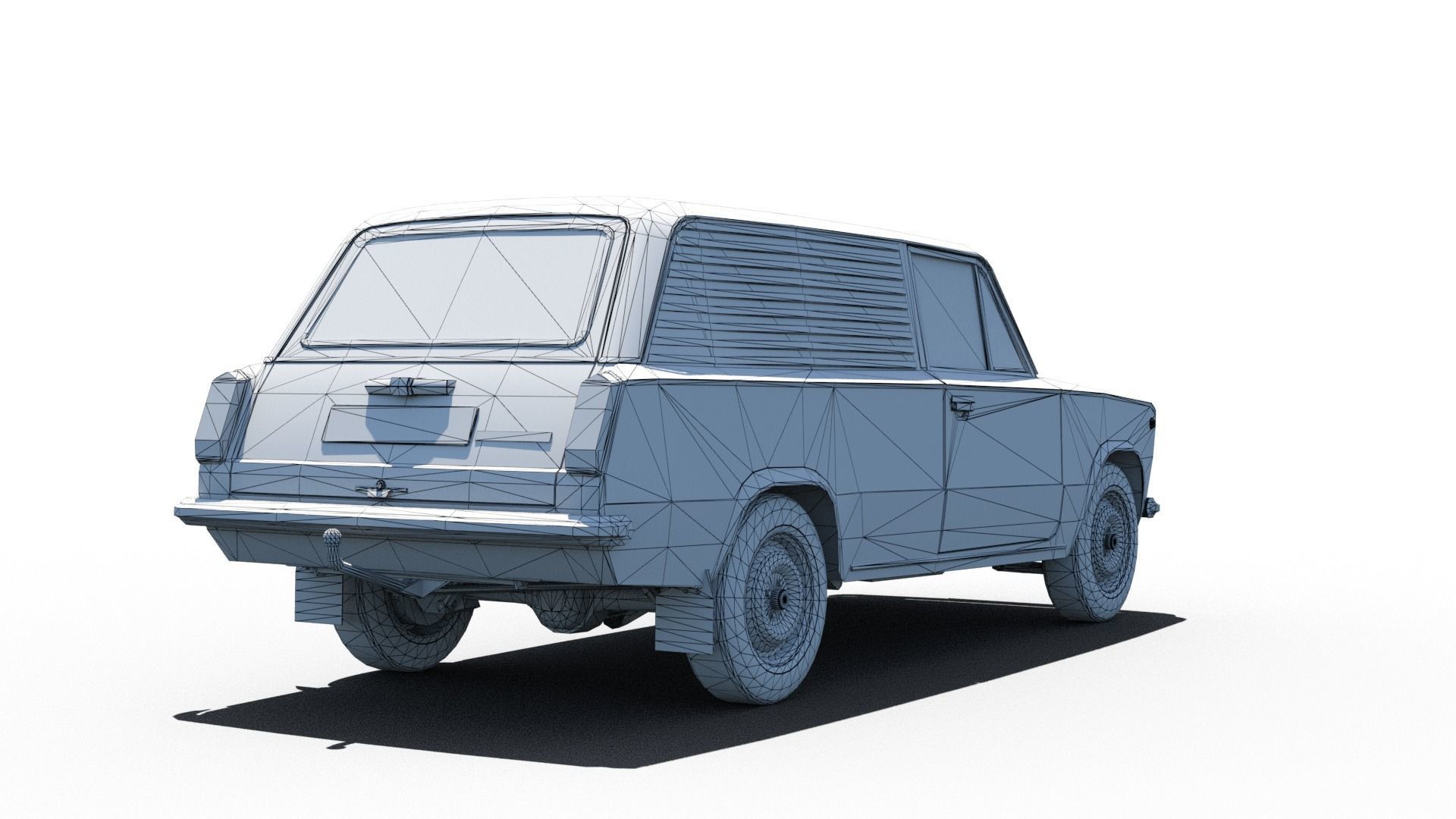 Pack of Ladas Low-poly 3D model_15