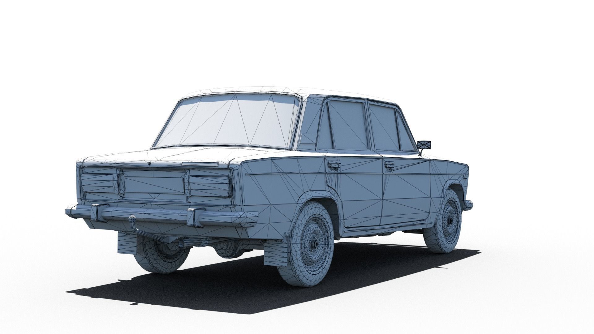 Pack of Ladas Low-poly 3D model_23