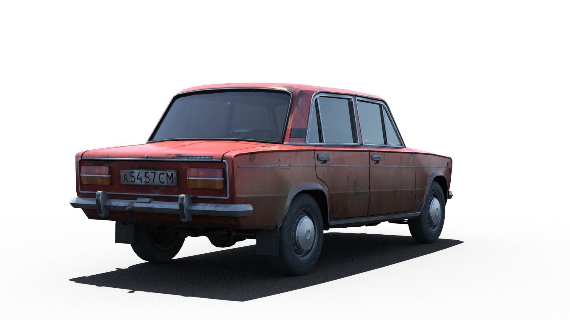 Pack of Ladas Low-poly 3D model_18