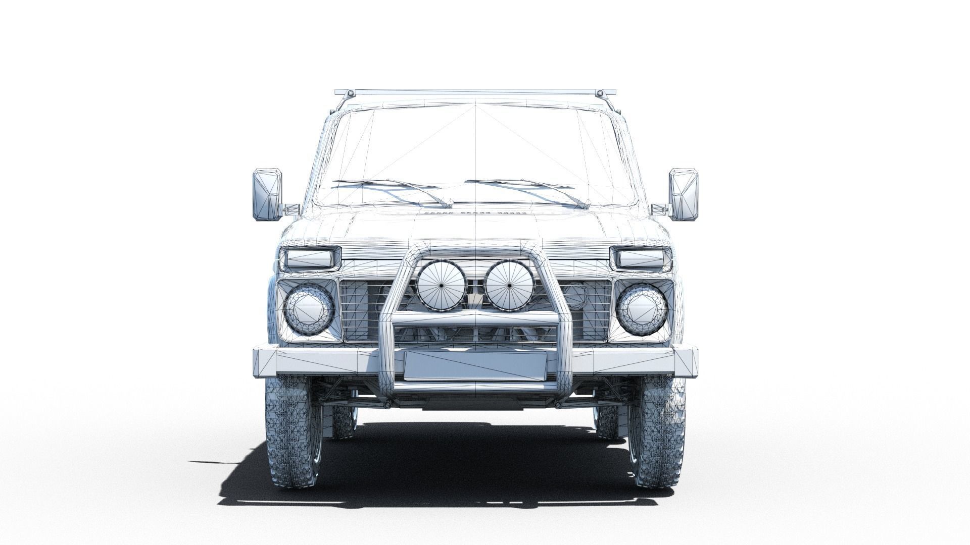 VAZ -2121 Niva 3D model_5