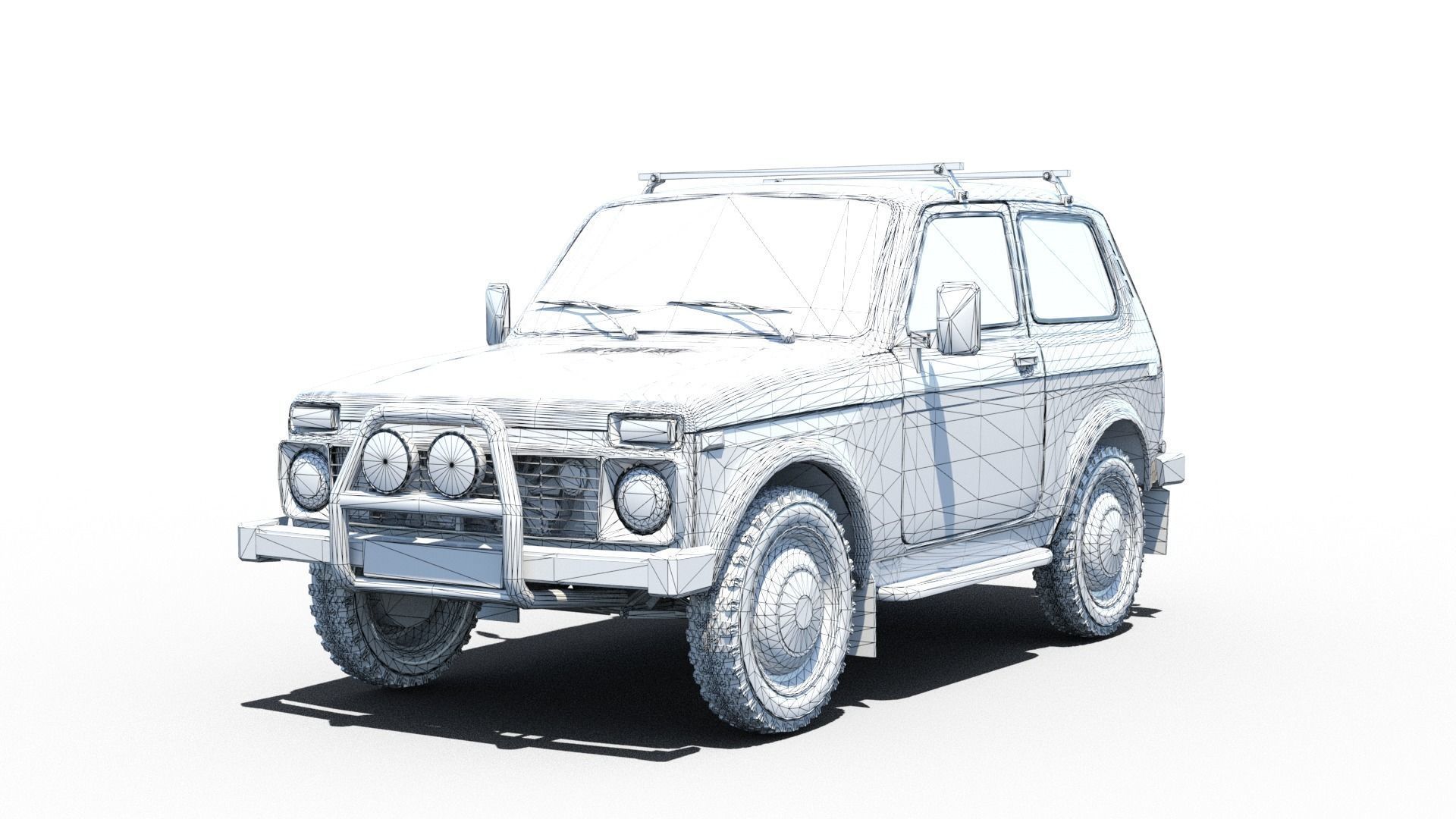 VAZ -2121 Niva 3D model_1