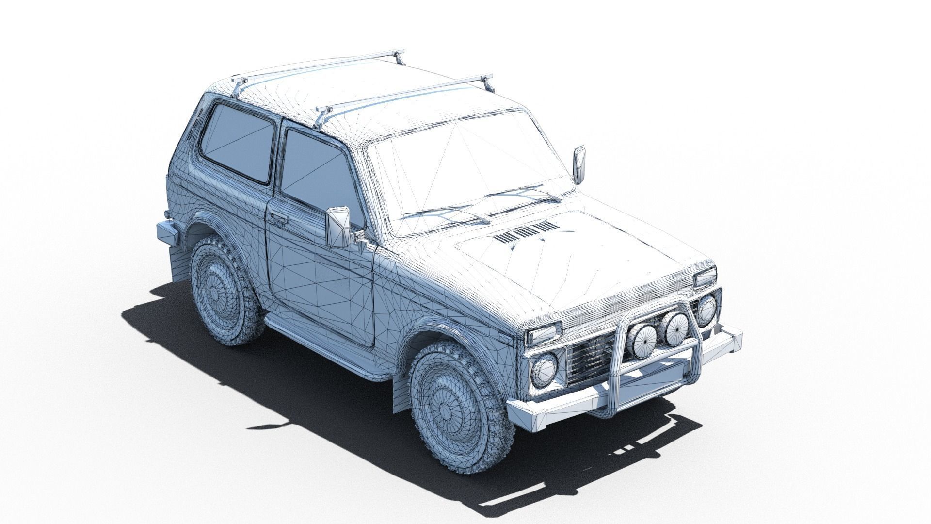 VAZ -2121 Niva 3D model_11