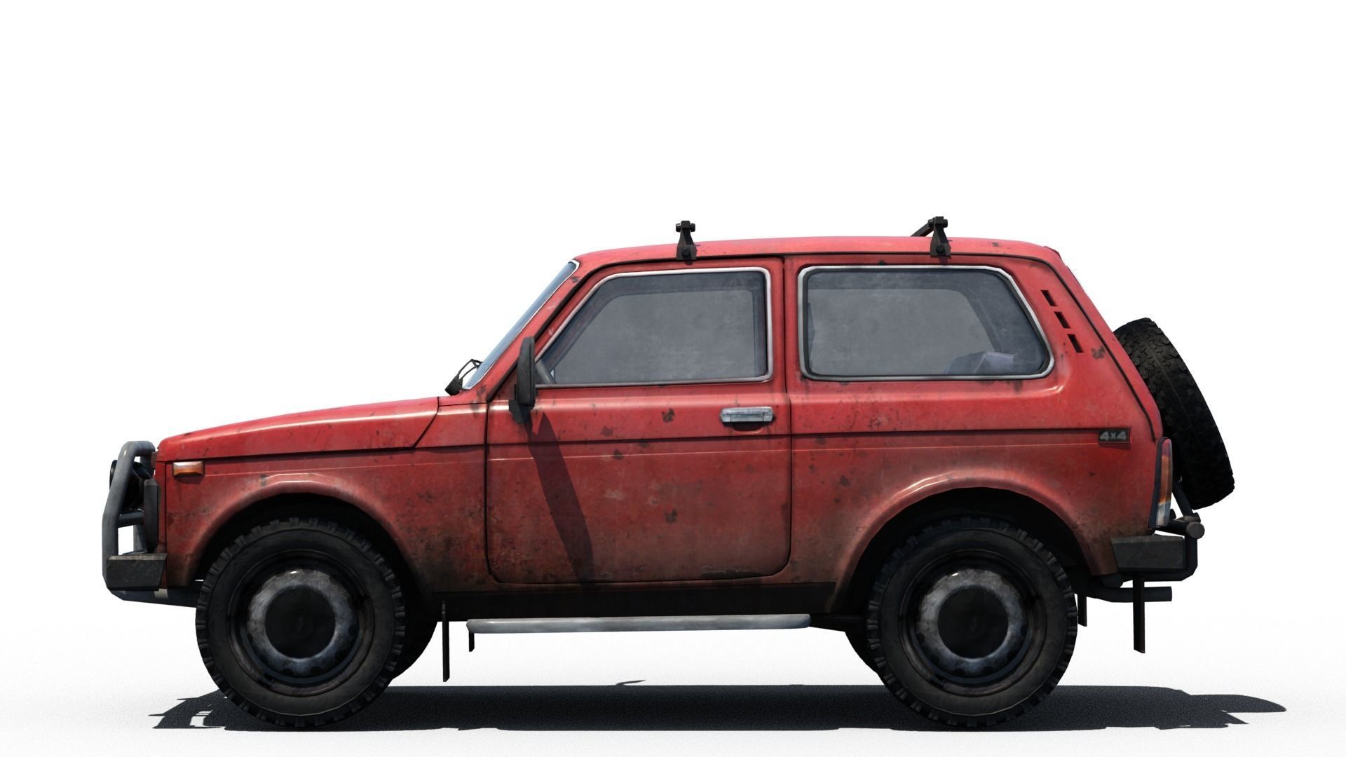 VAZ -2121 Niva 3D model_2