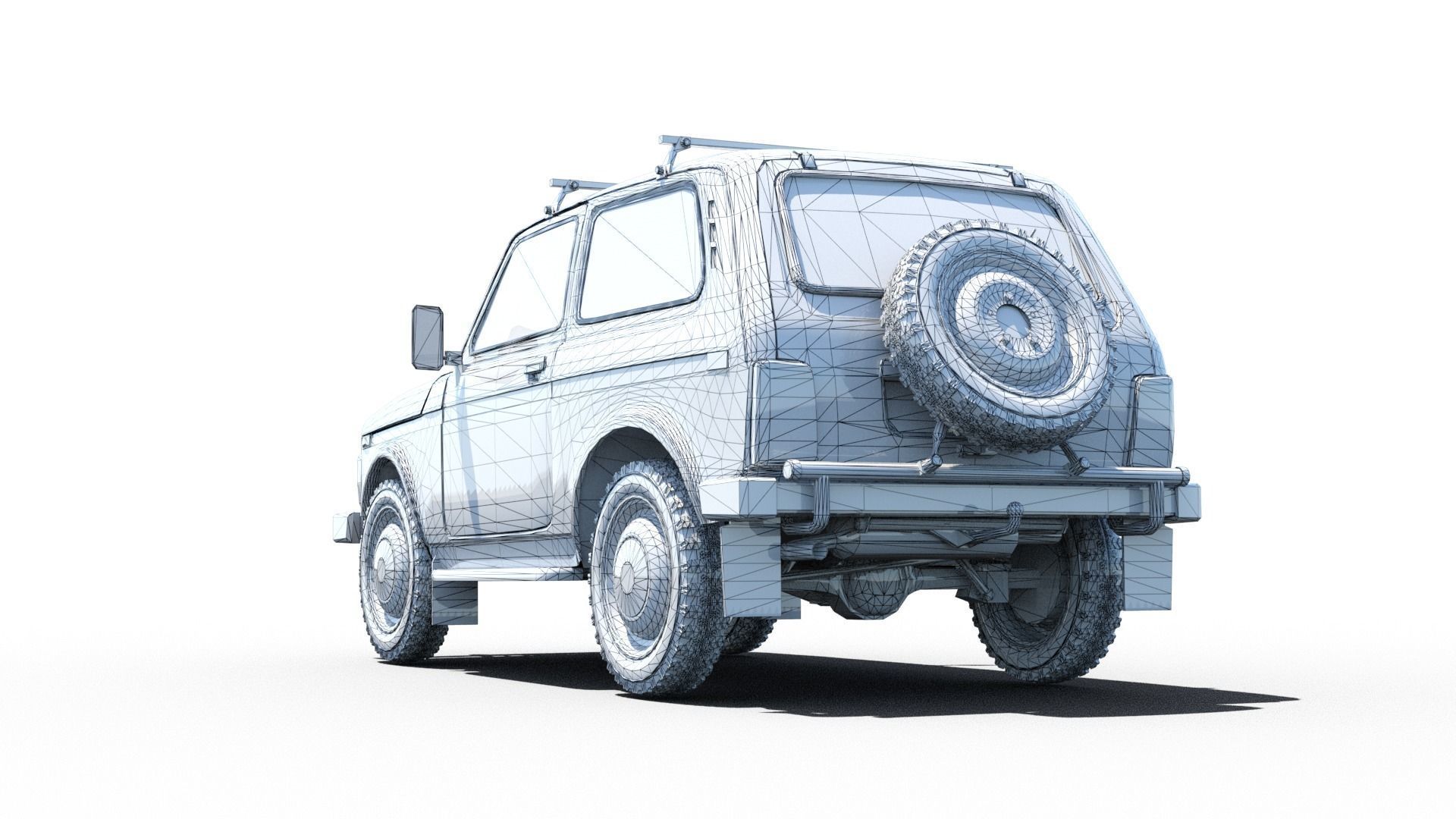VAZ -2121 Niva 3D model_9
