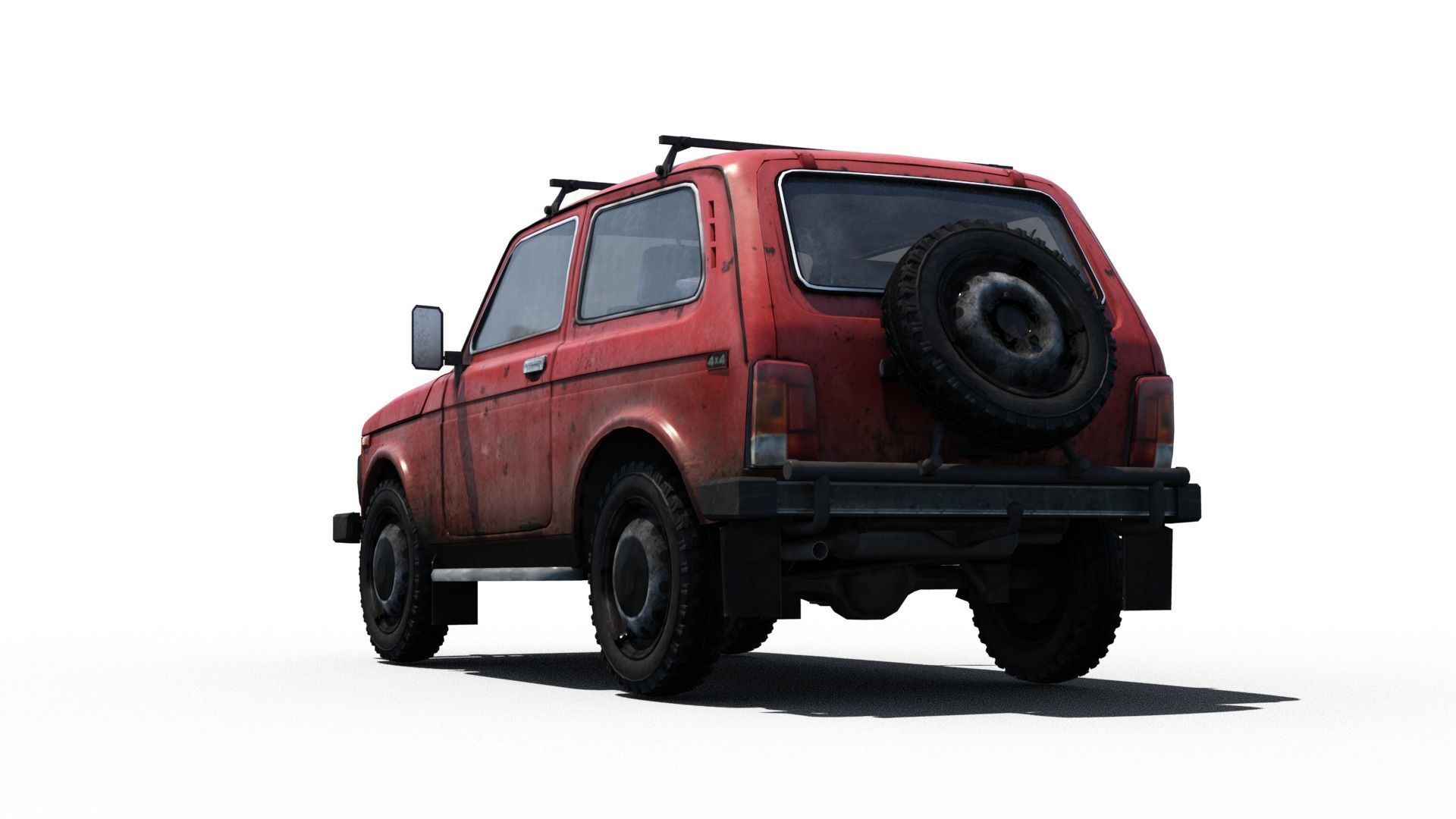 VAZ -2121 Niva 3D model_8