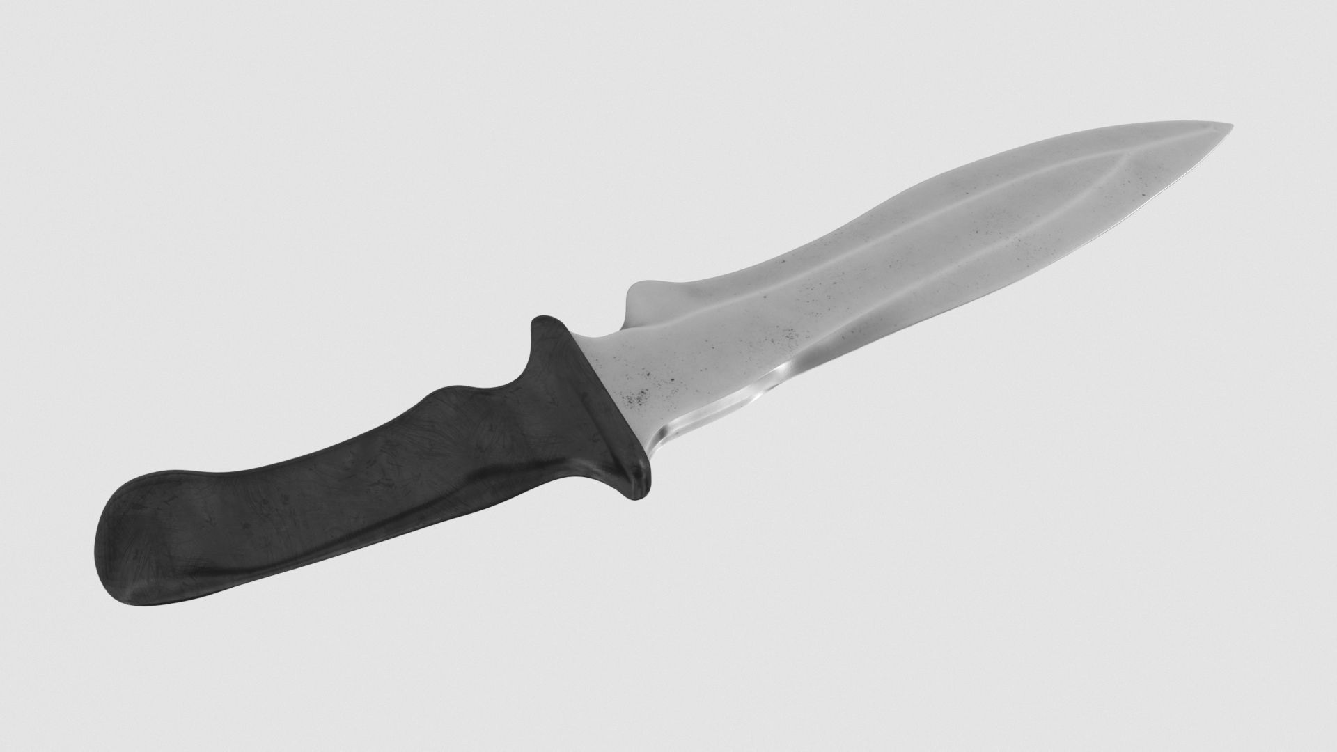 battle knife v2 3D model_7