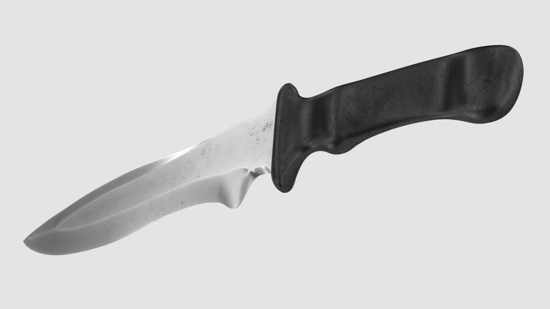battle knife v2 3D model_8